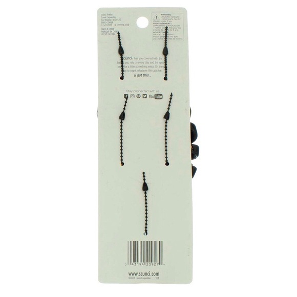 π Conair Scunci Jaw Clips, 5 Pack - Picture 3 of 6